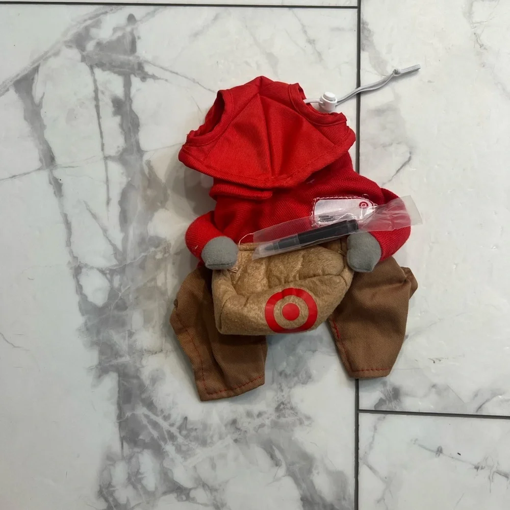 Target Red and Tan Dog Costume